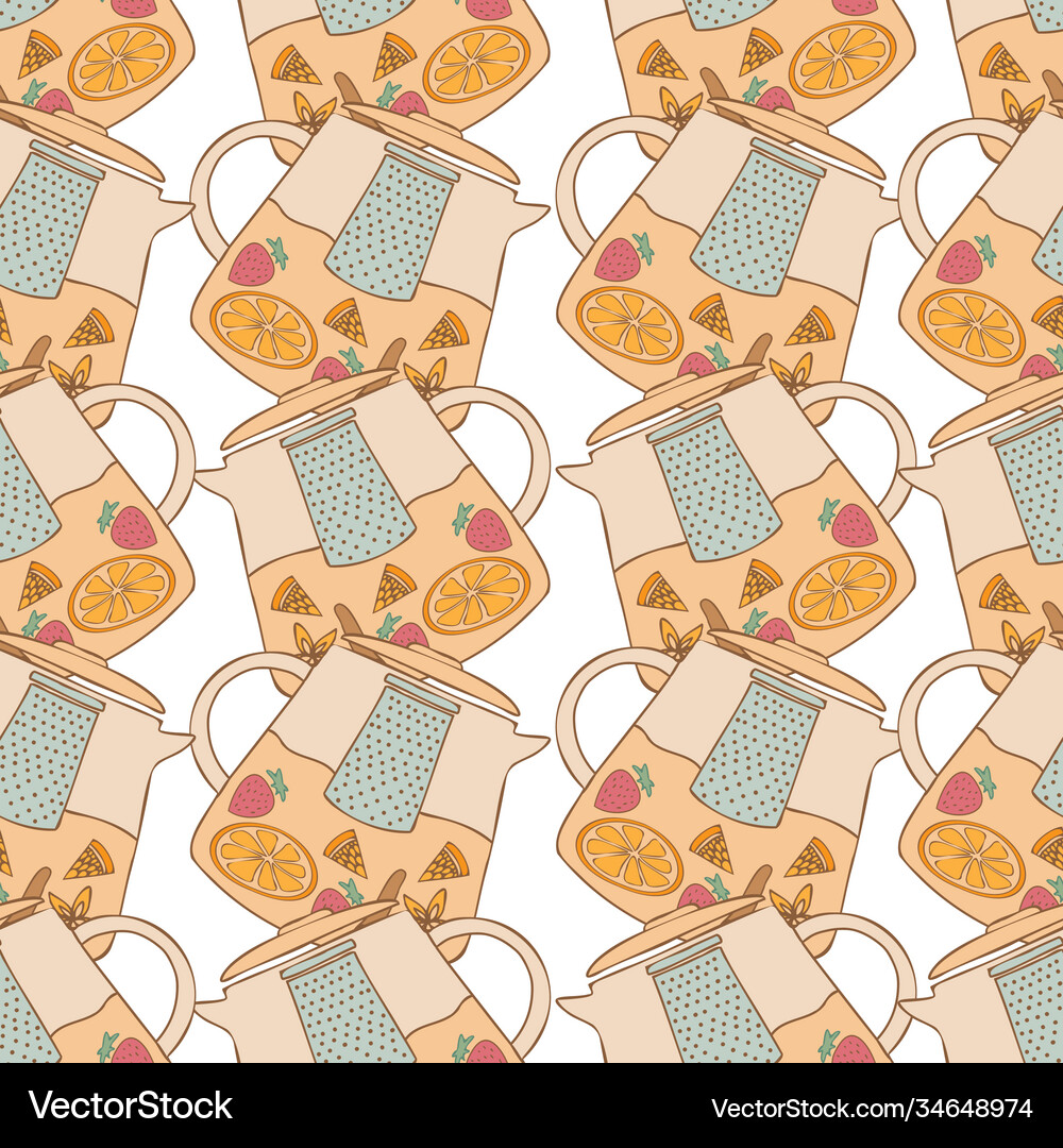 Seamless pattern colorful Royalty Free Vector Image
