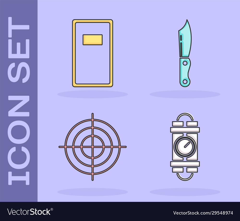Set detonate dynamite bomb stick and timer clock