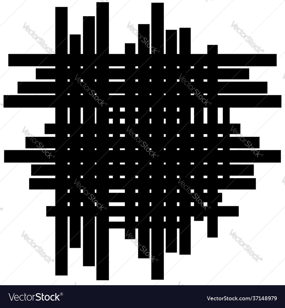 Abstract grid mesh lattice grating geometric vector image Abstract grid mesh lattice grating geometric