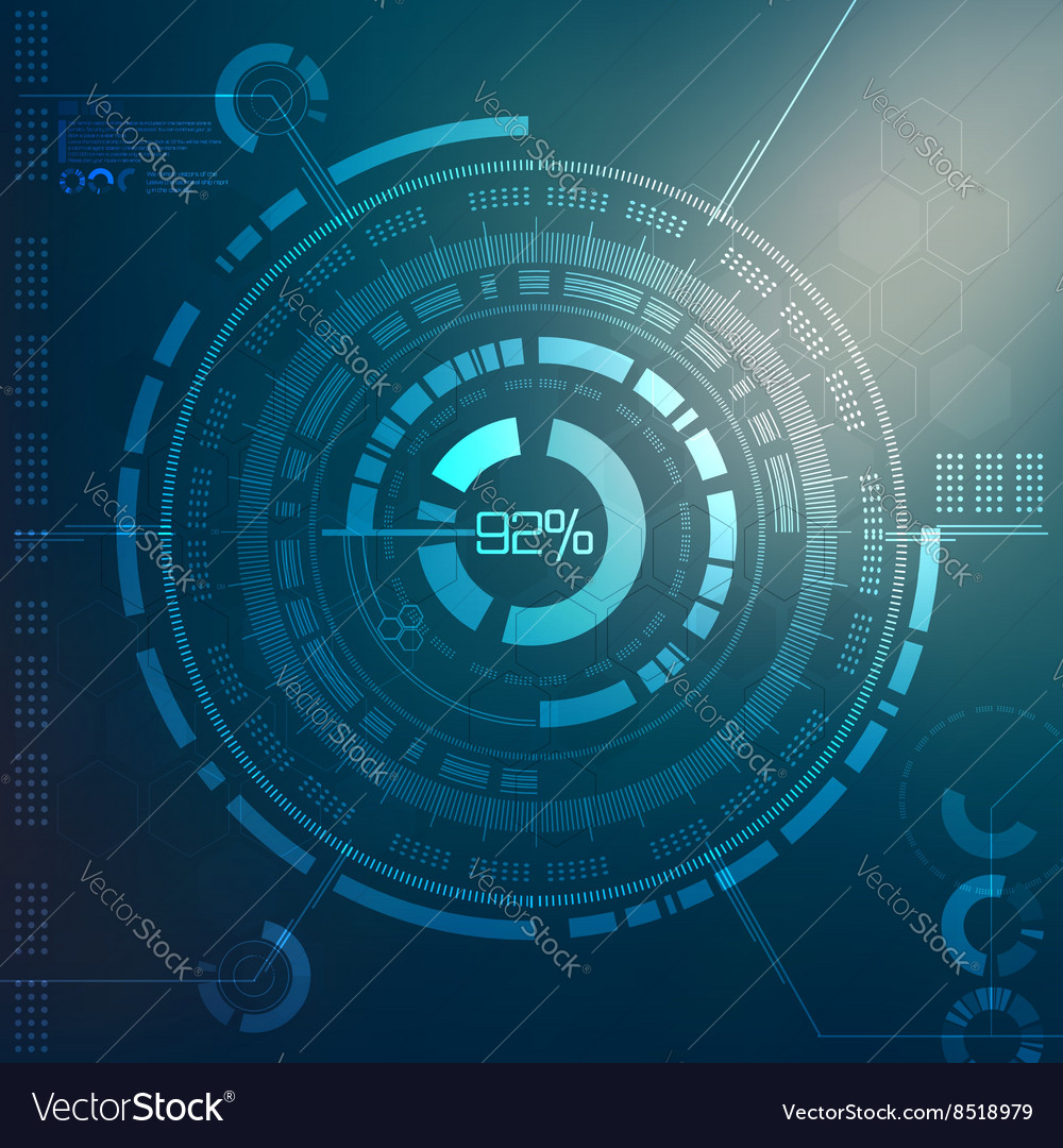 Technology element technological background Vector Image