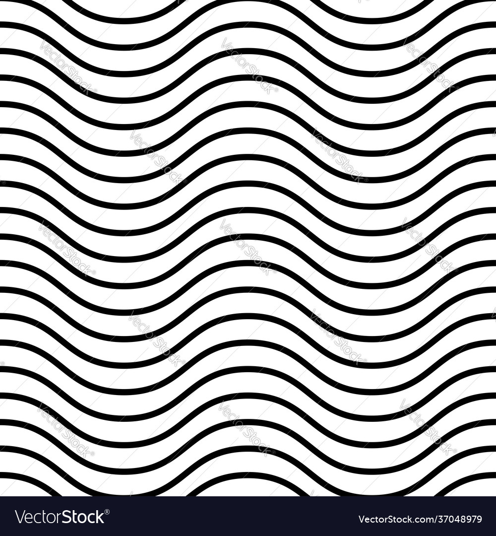 Wavy waving sine lines pattern background