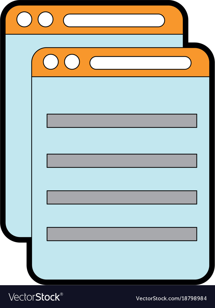 Document files isolated icon
