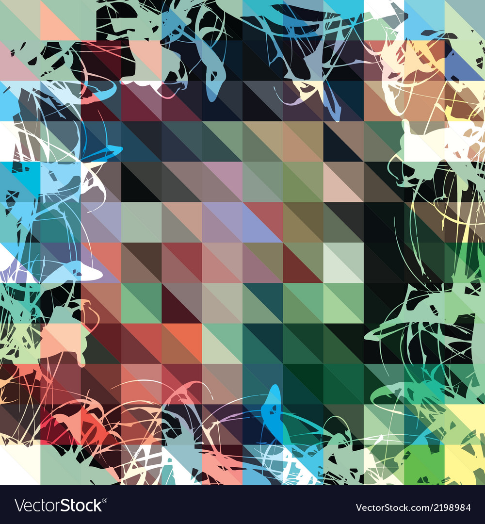 Frame for text with a background made of colorful