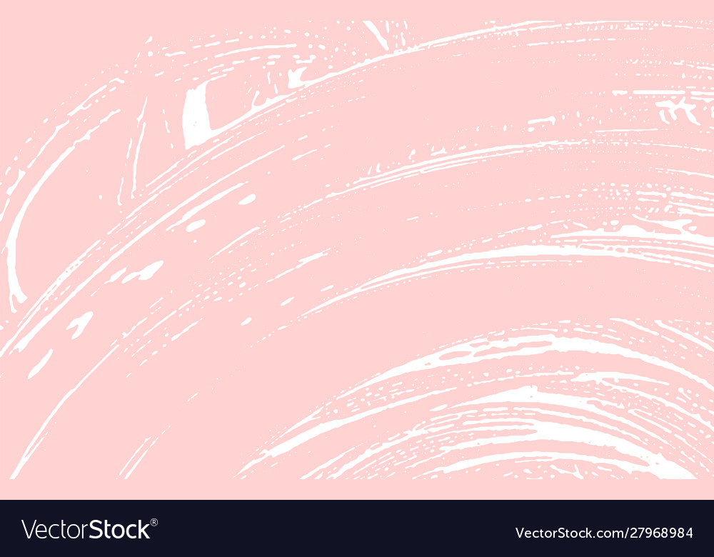 Grunge texture distress pink rough trace glamoro Vector Image