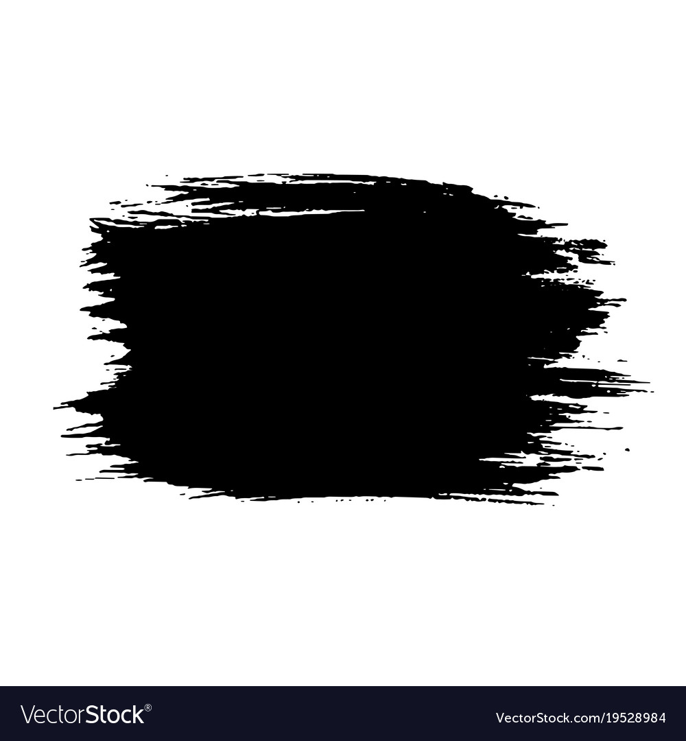 Download Ink dry brush stroke Royalty Free Vector Image