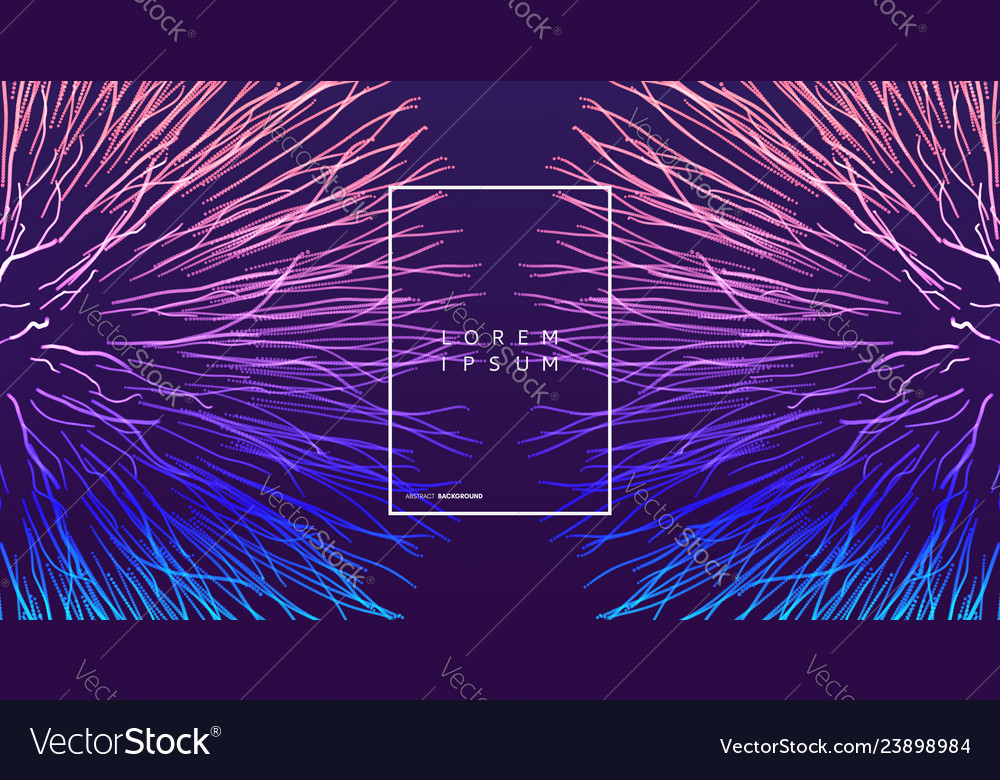 Punktexplosionsfeld mit dynamisch emittiertem vector image Punktexplosionsfeld mit dynamisch emittiertem