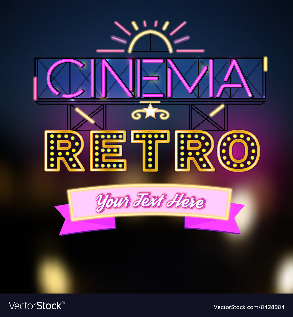 Retro banner