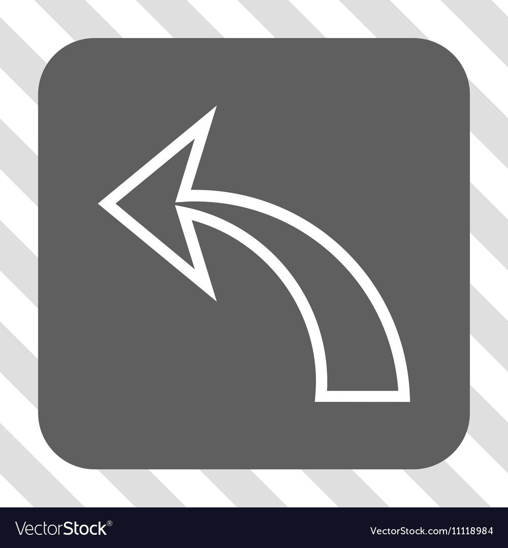 Undo rounded square button