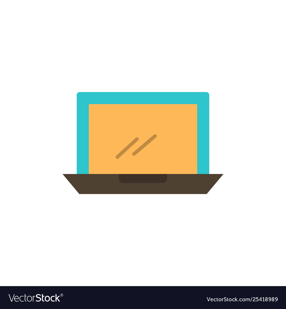 Computer desktop device hardware pc flat color