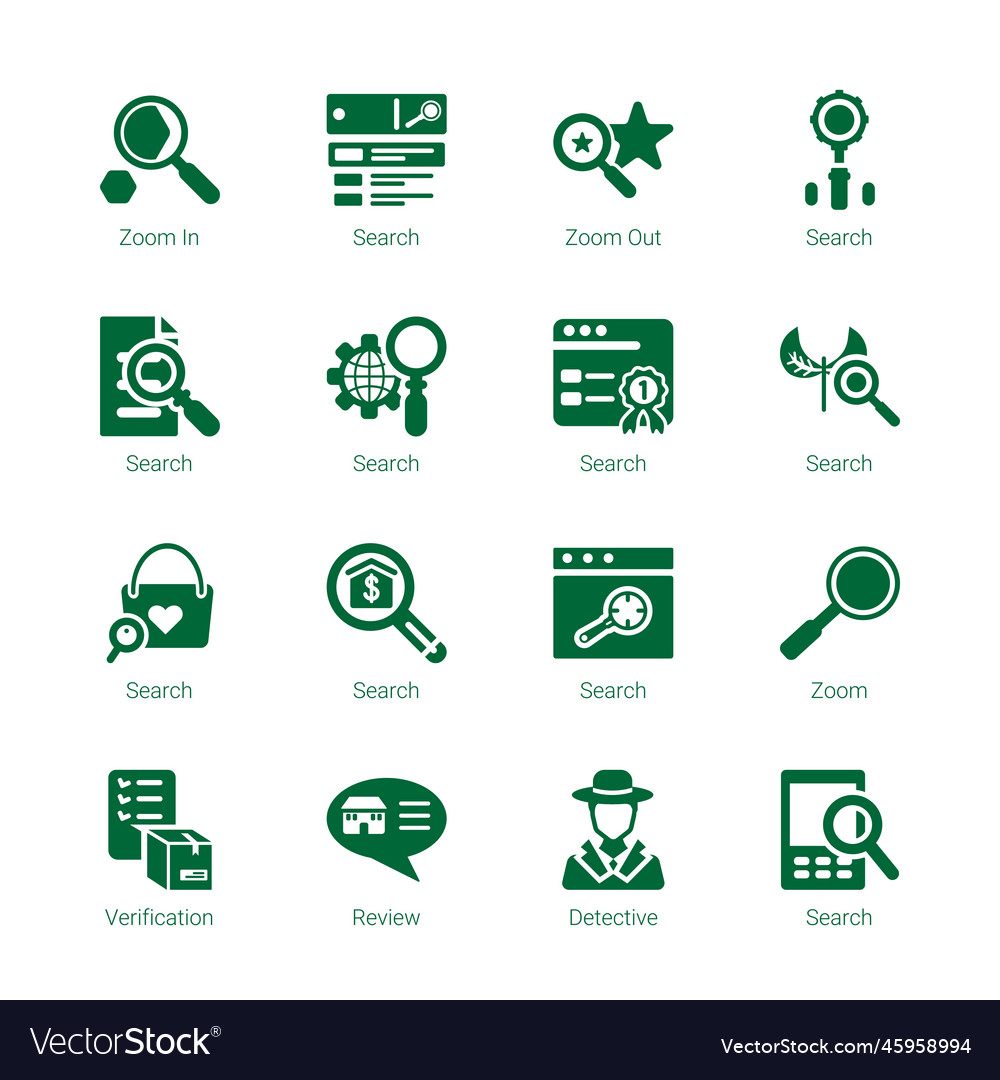 Inspektion Icons Vector Image Inspektion Icons