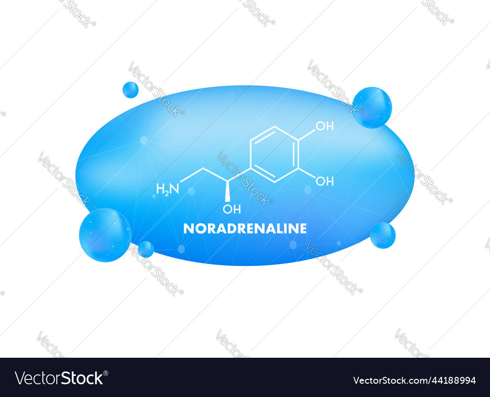 Noradrenalin Chemische Formel Icon