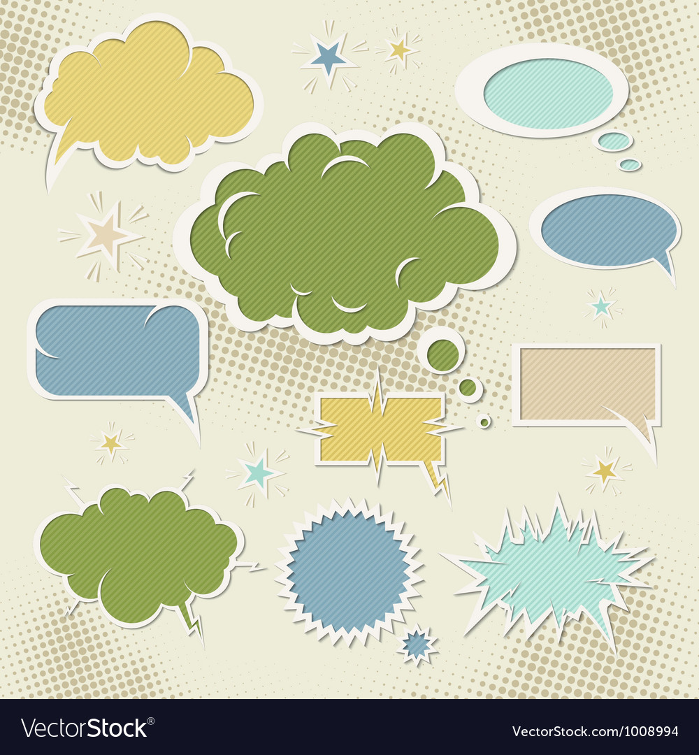 Speech bubbles