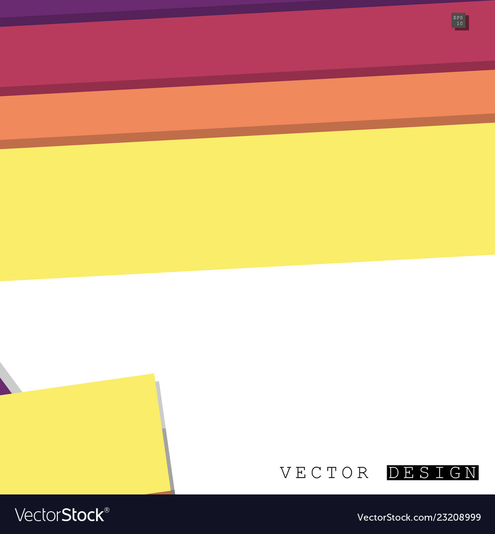 Abstract design with a background of colorful Vector Image Abstract design with a background of colorful