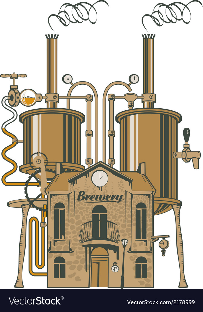 Brewery Royalty Free Vector Image - VectorStock