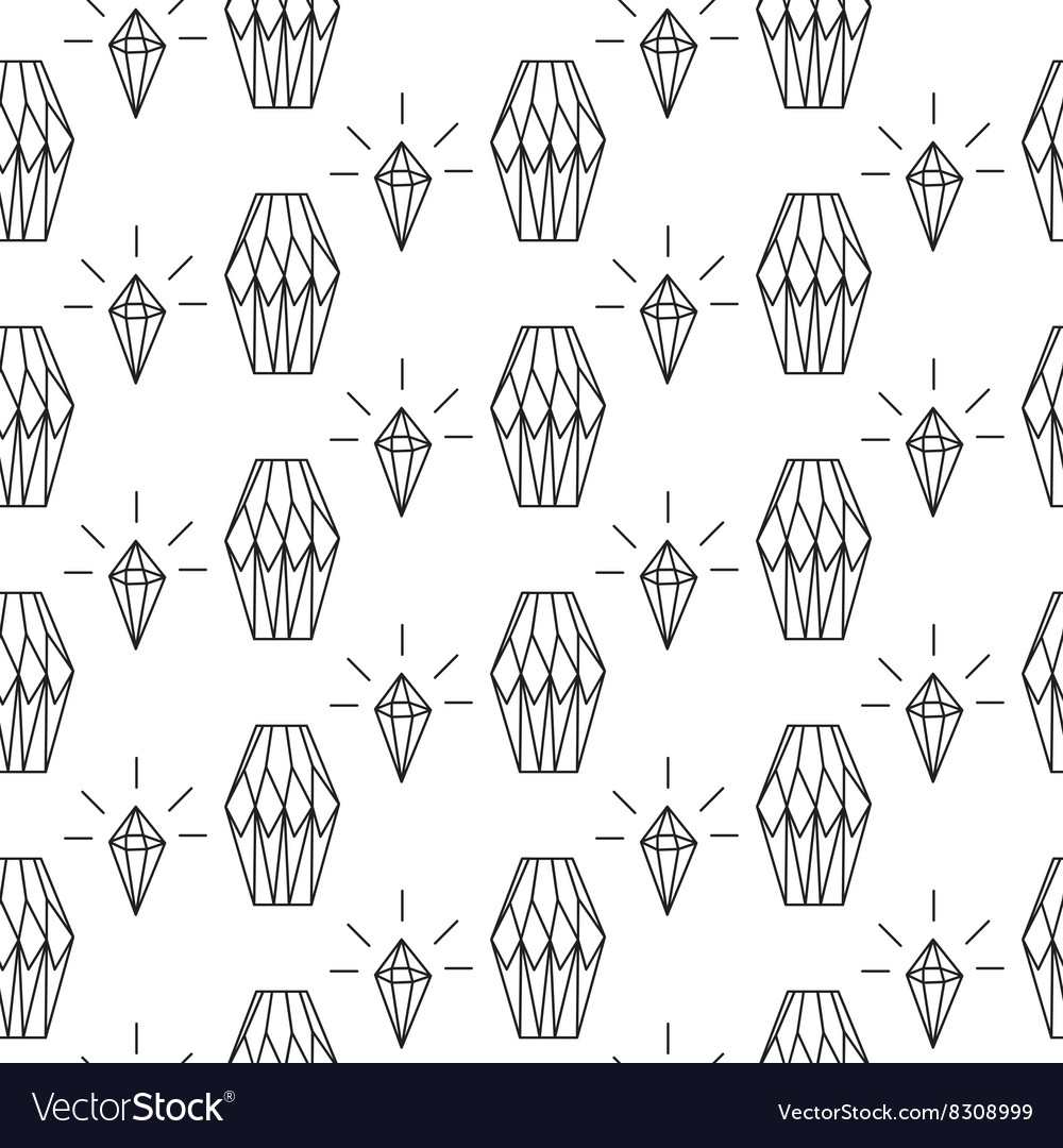 Linear diamond seamless pattern wrap