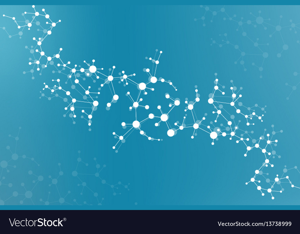 Structure molecule and communication dna atom