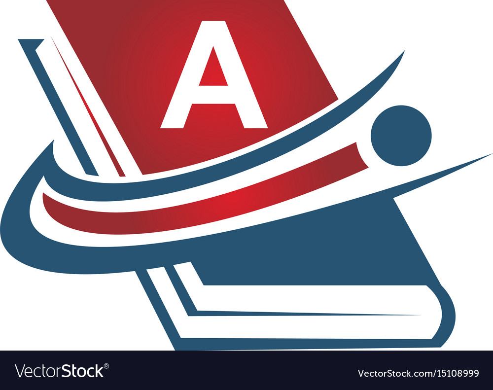 Success study solution initial Royalty Free Vector Image