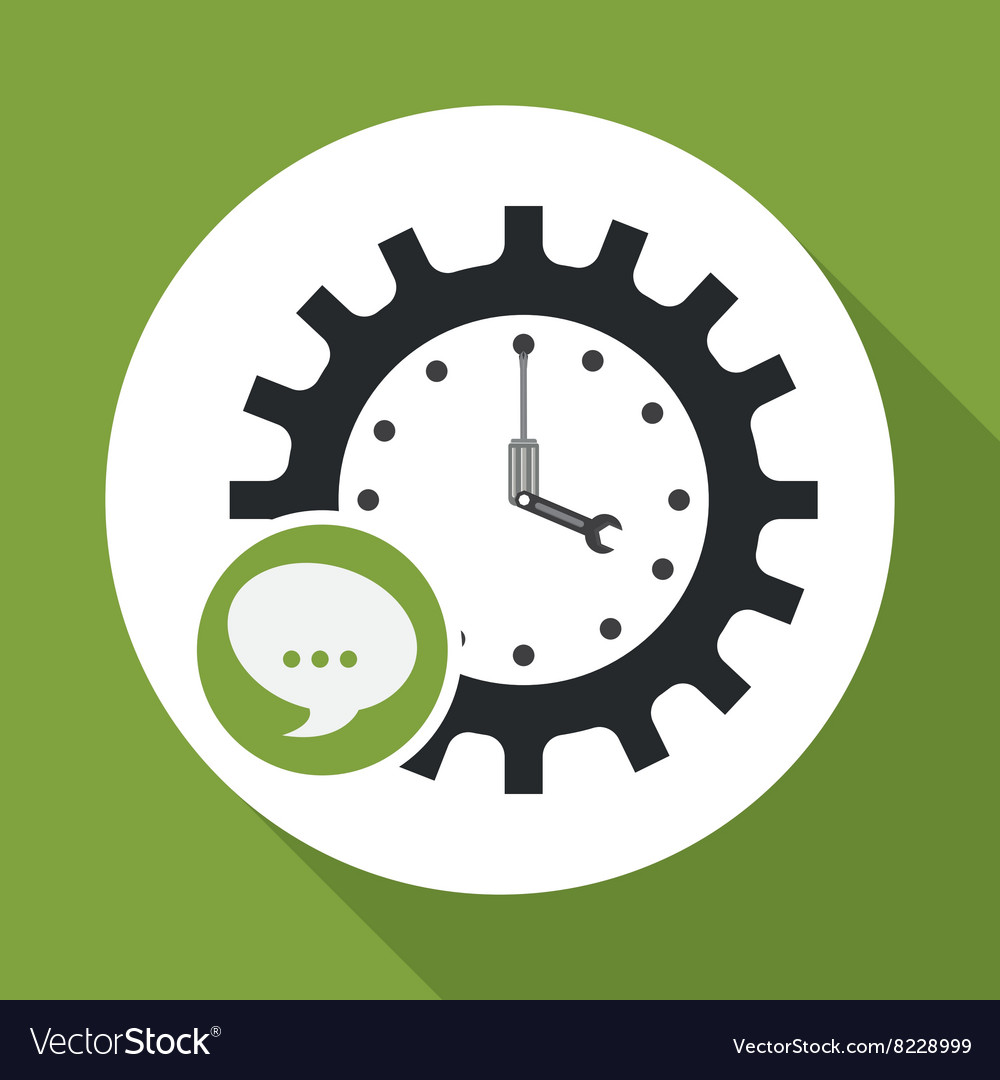 Technical service and call center icon design