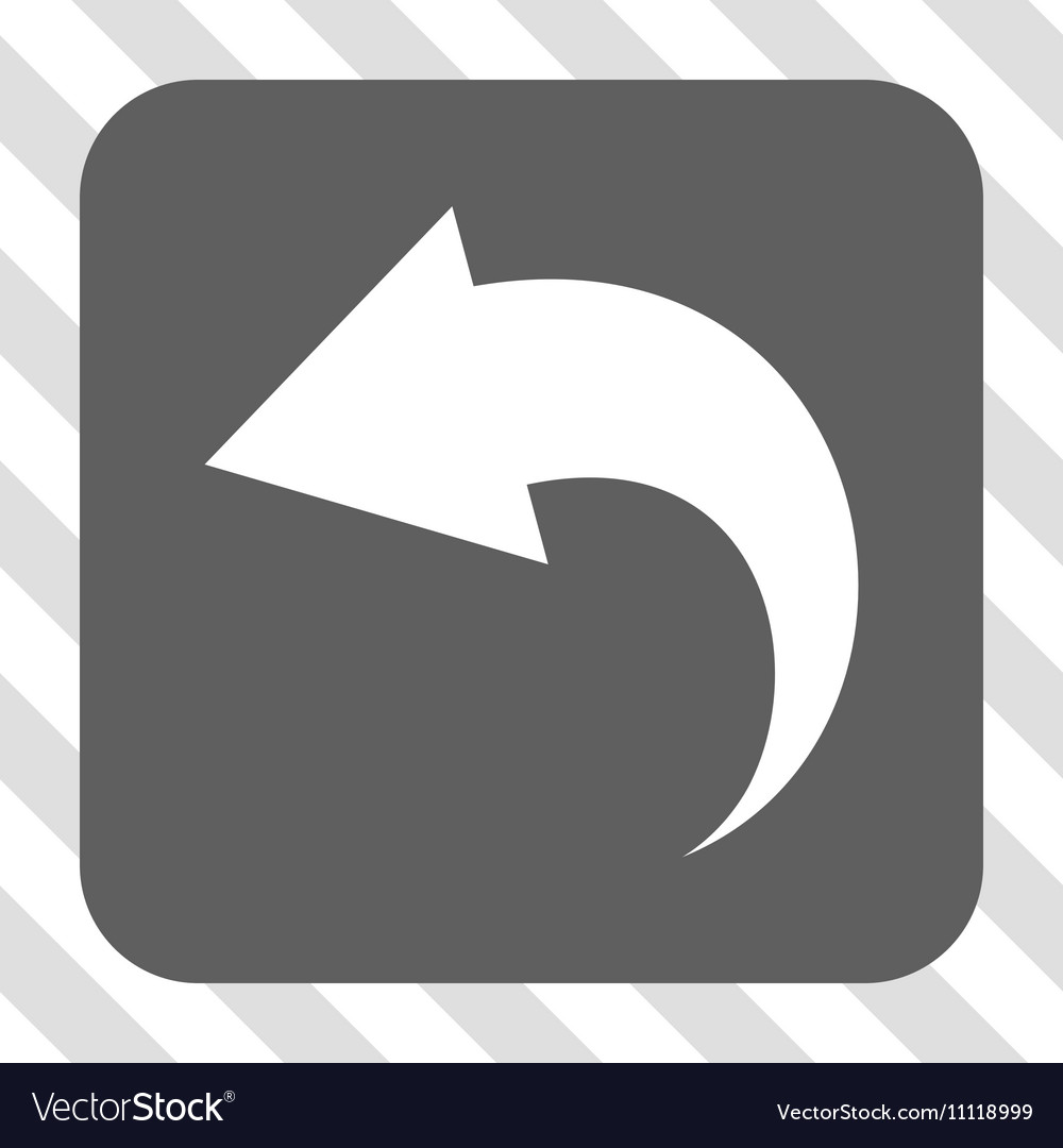 Undo rounded square button