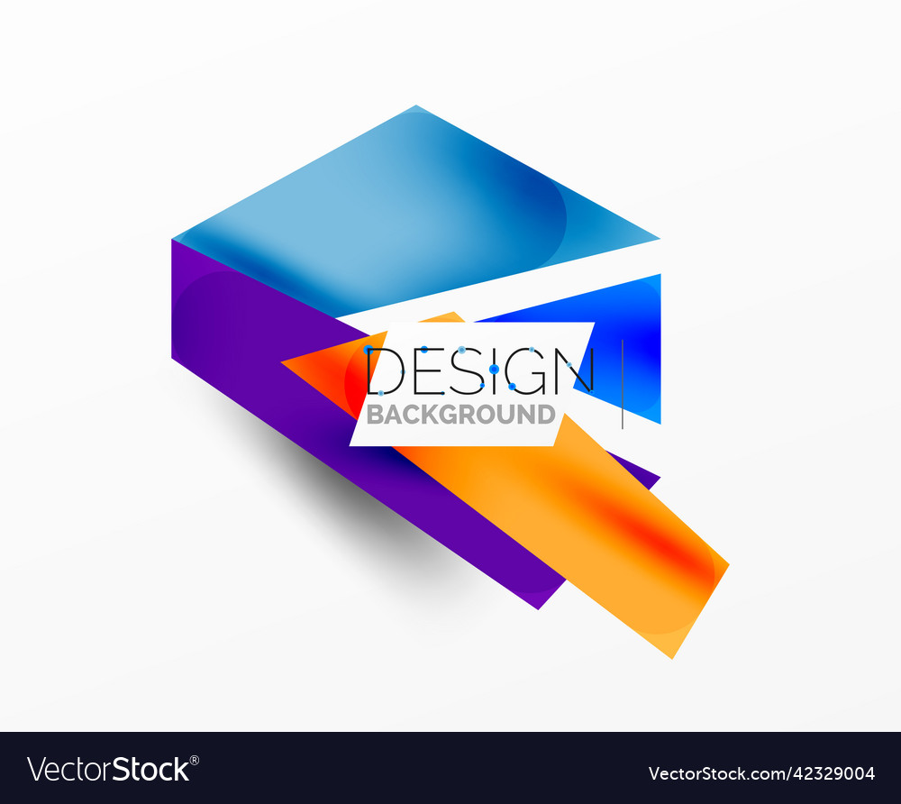 Background abstract overlapping shapes minimal