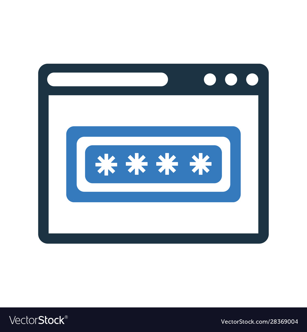 Login password security code icon