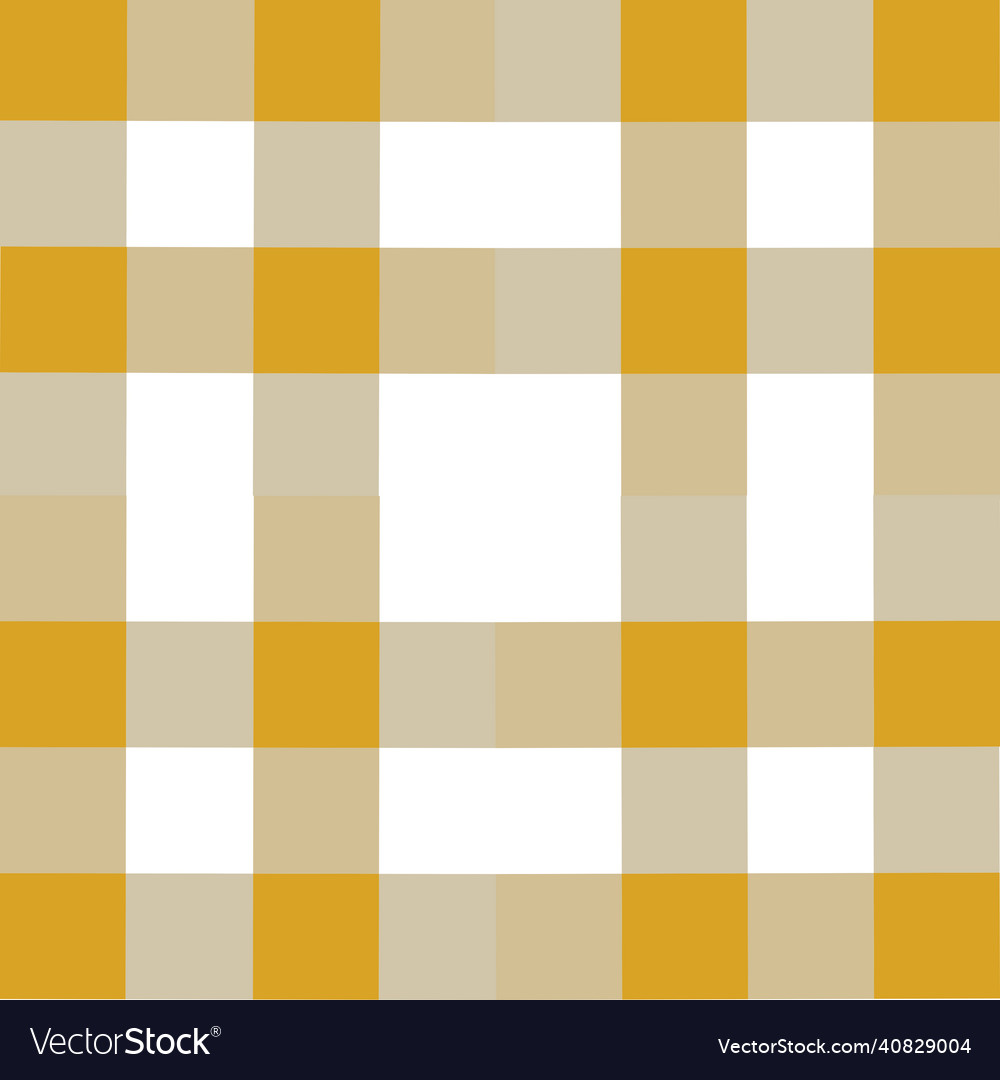 Orange and white tartan pattern