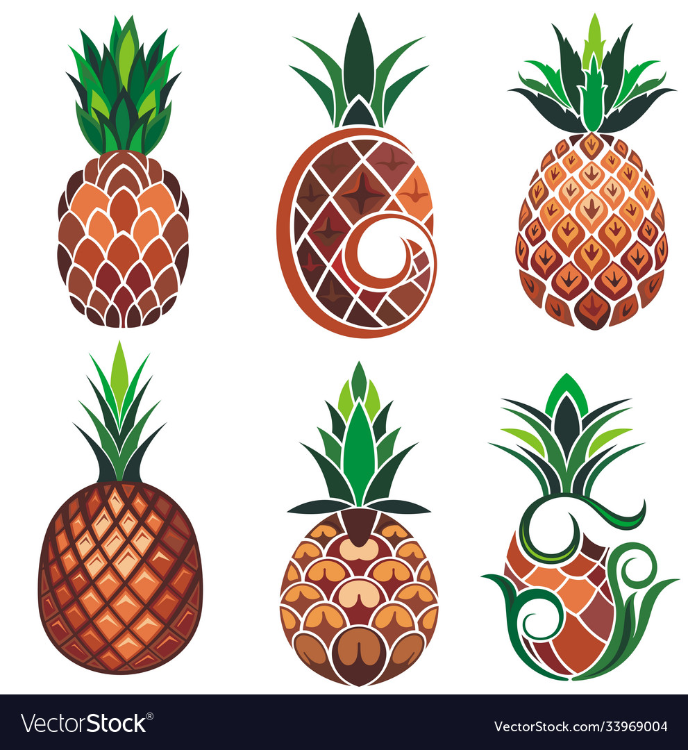 Pineapple Royalty Free Vector Image - VectorStock