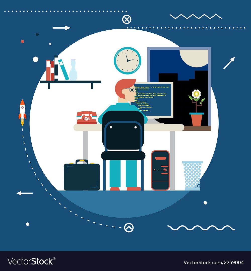 Programming and web development concept symbol