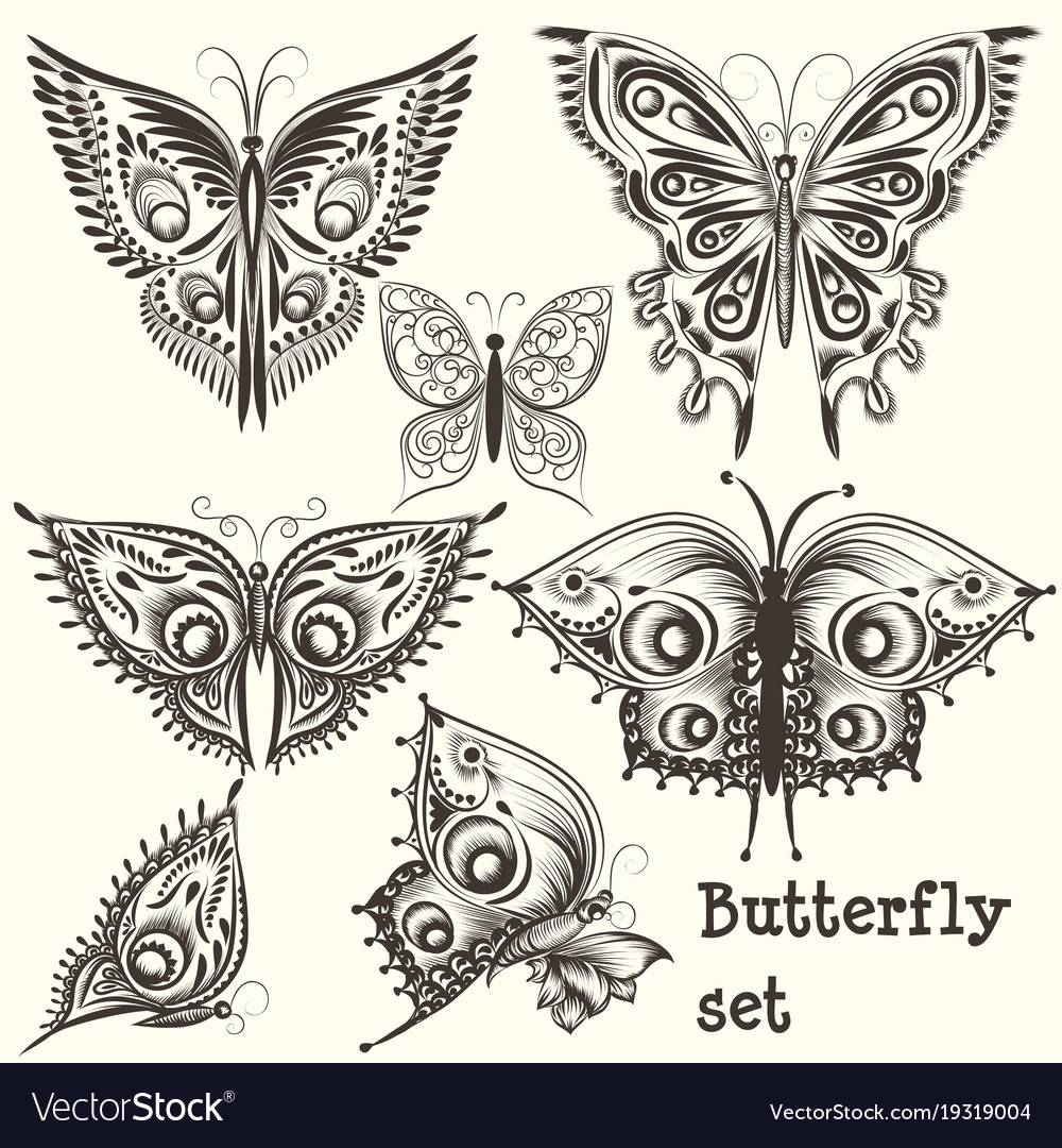 Filigree butterfly deals