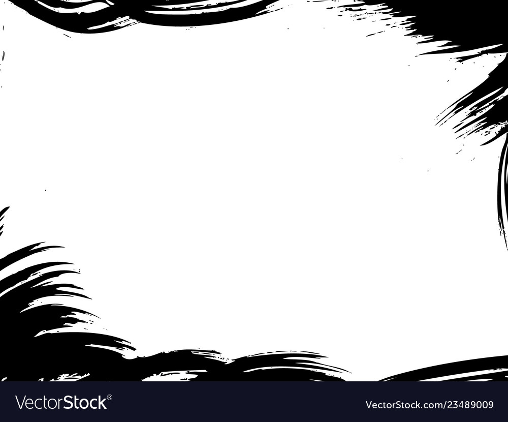 Grungy frame vector image Grungy frame