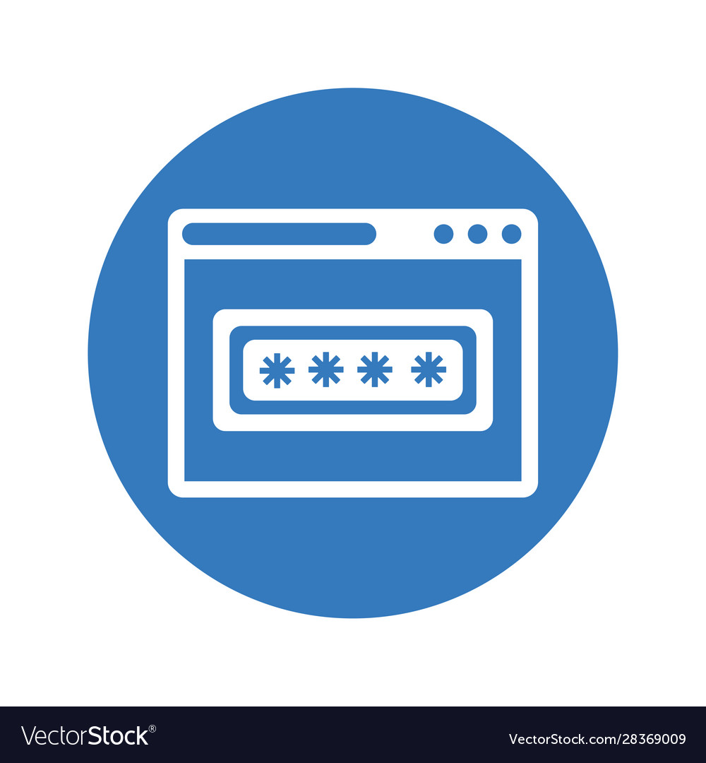 Login password security code icon