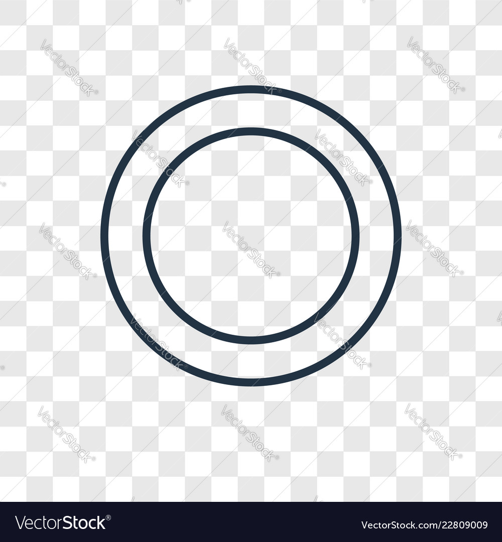 Planet concept linear icon isolated