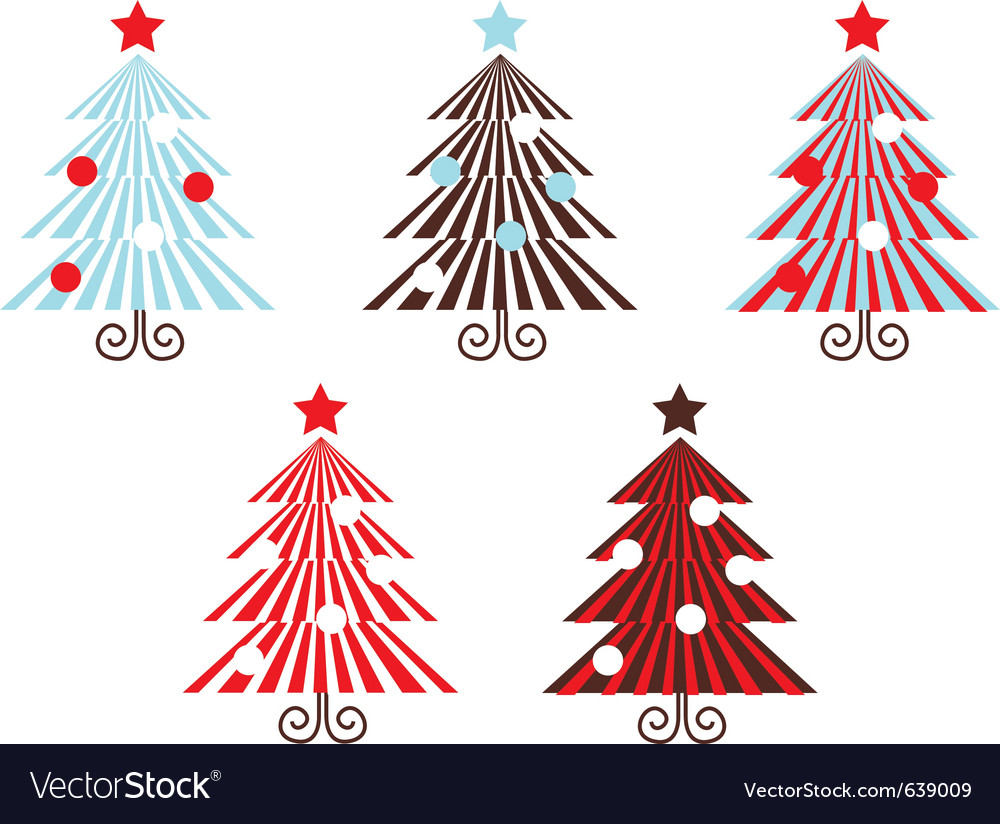 Retro trees collection