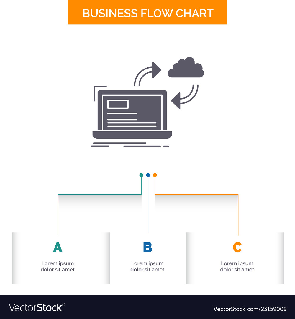 Sync processing data dashboard arrows business vector image Sync processing data dashboard arrows business