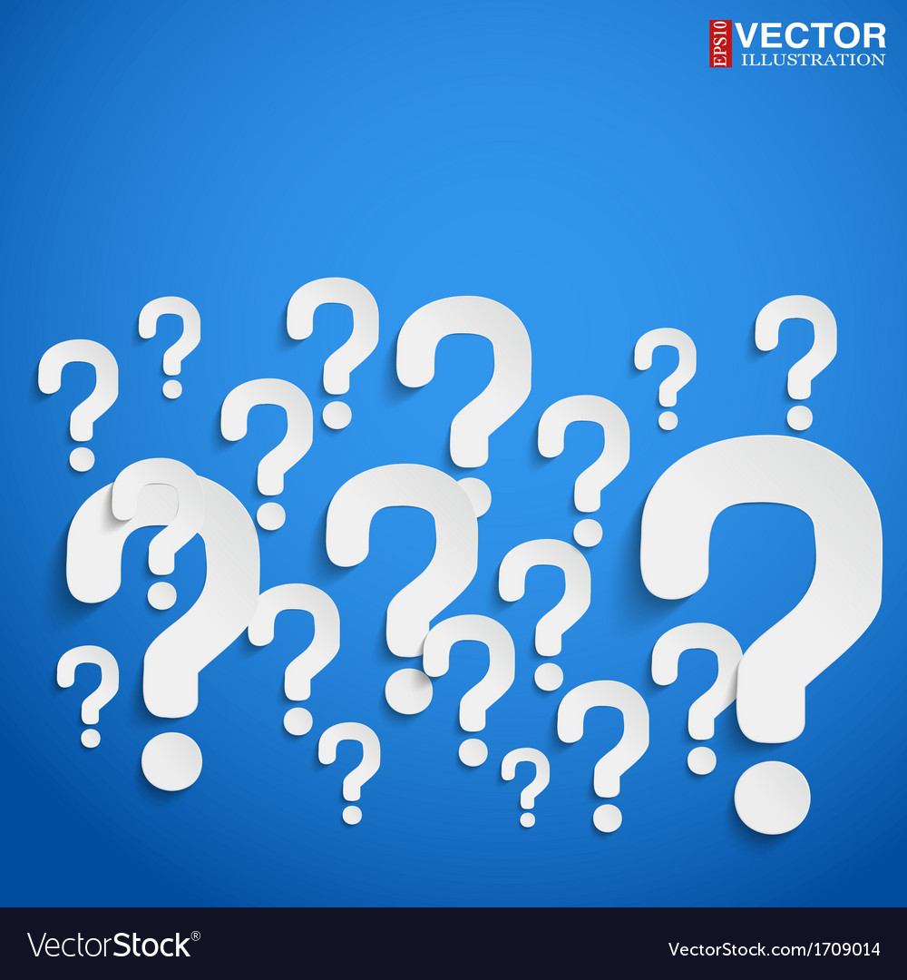 Abstract Question Mark Background