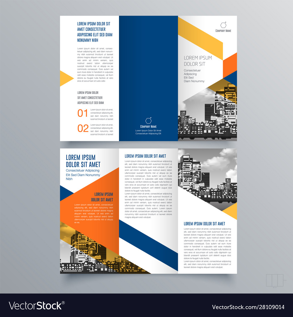 Brochure Design 1184 Royalty Free Vector Image