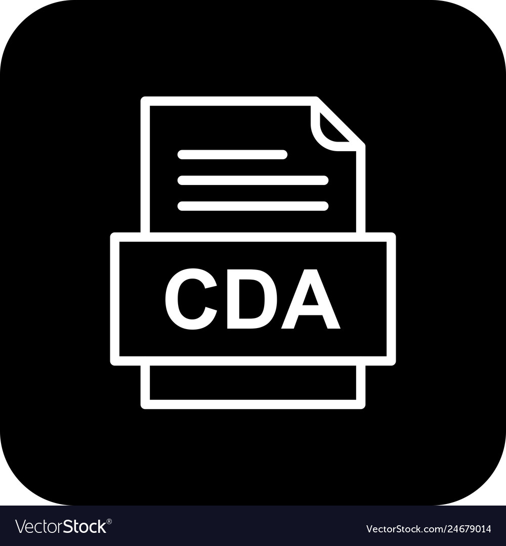 Cda file document icon