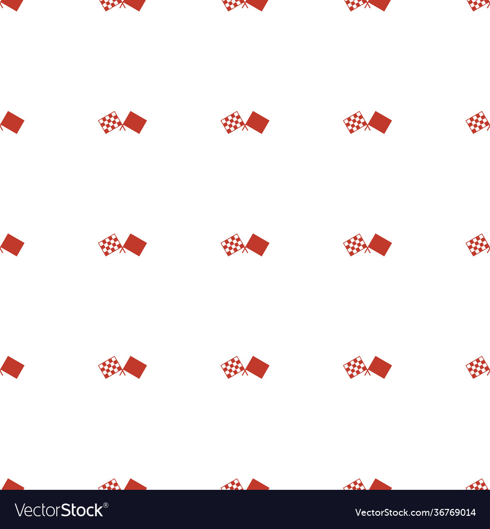 Finish flag icon pattern seamless white background