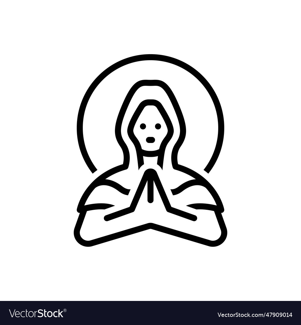 Madonna Royalty Free Vector Image - VectorStock