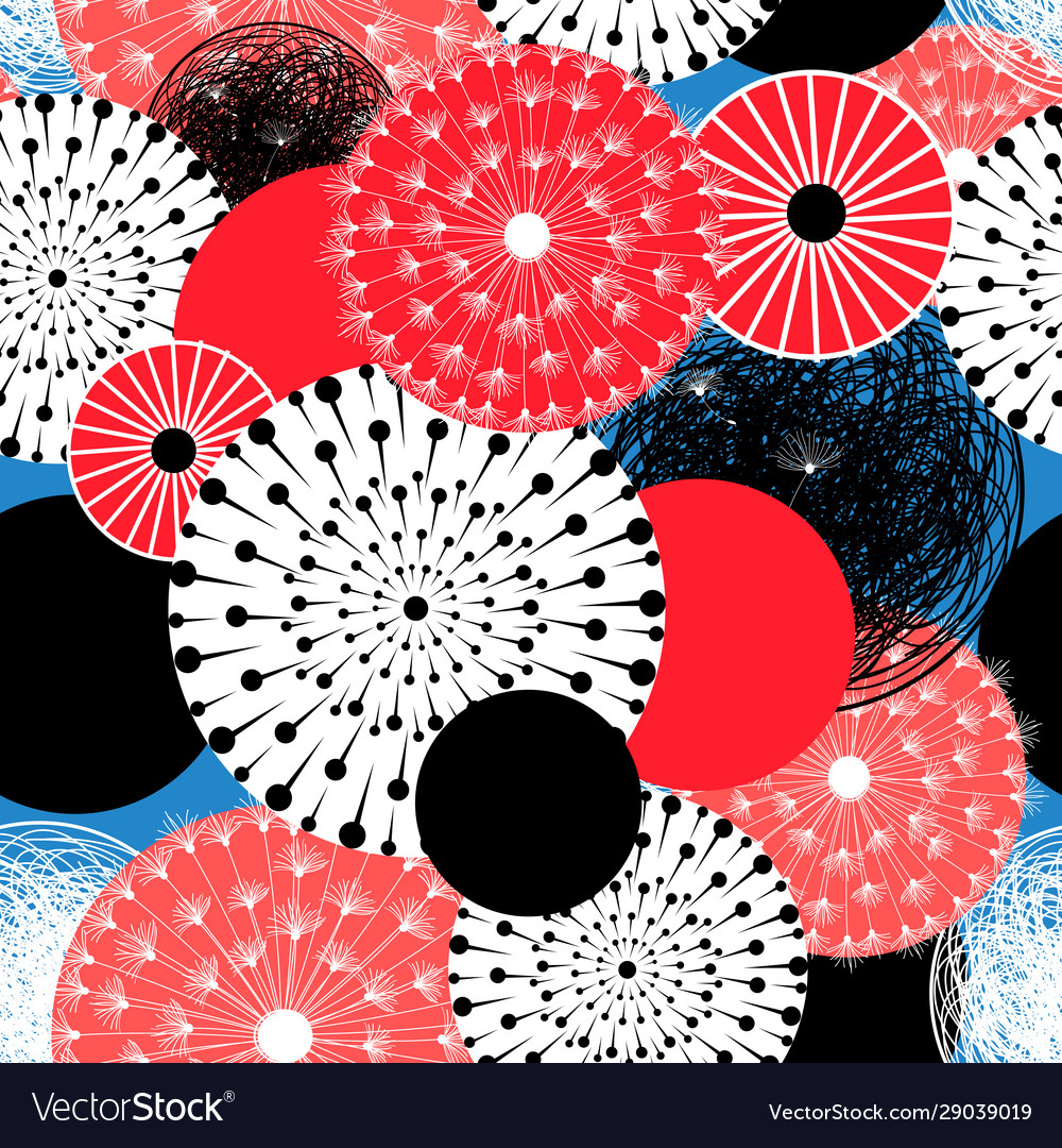 Abstract seamless pattern