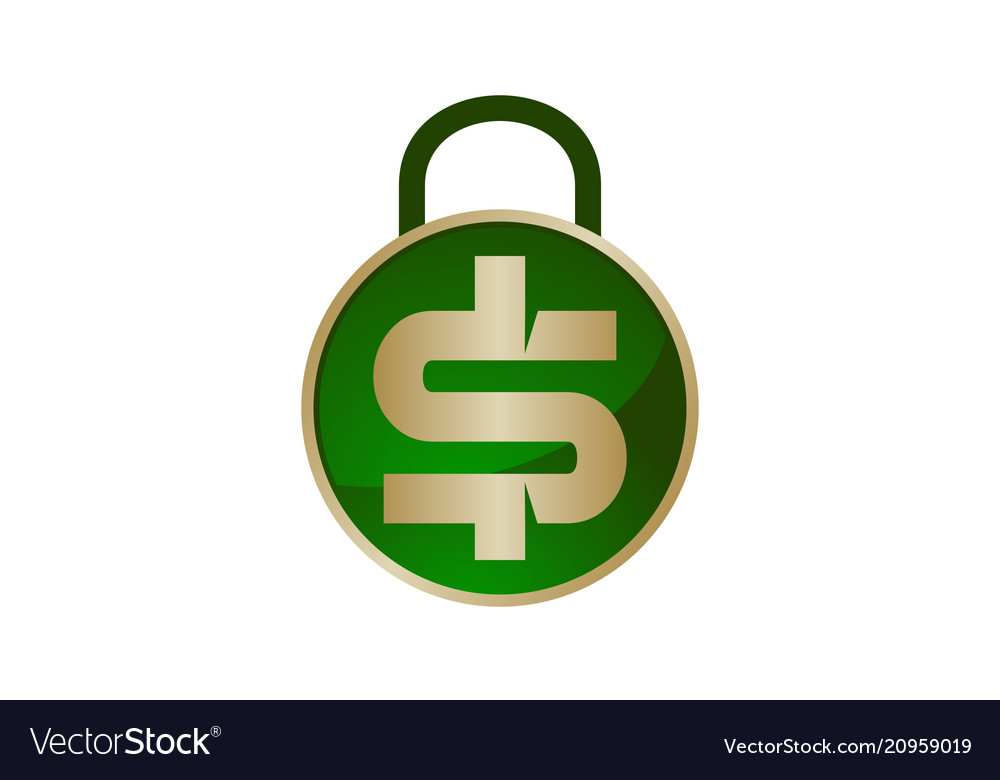 Investment secure logo design template