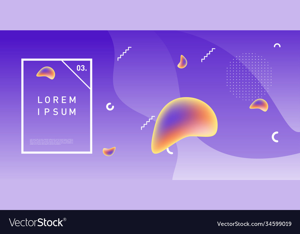 Liquid color background design fluid gradient