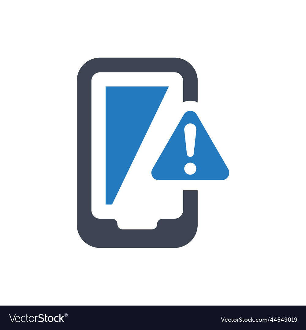 Mobile Error Alert Icon