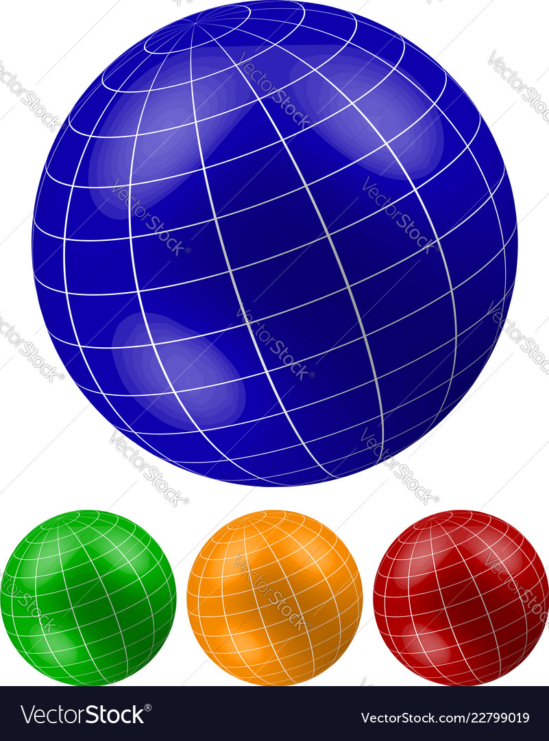Wireframe Globe Pattern