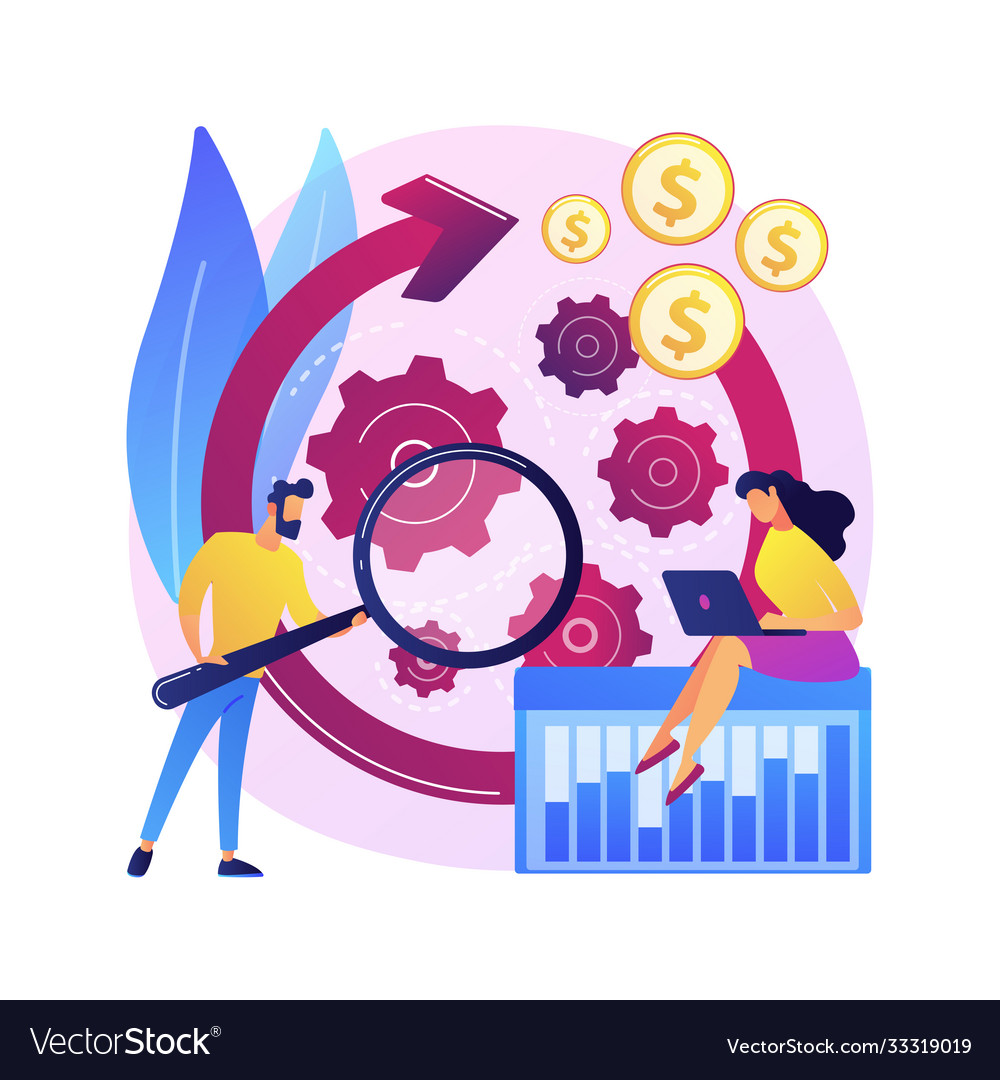 Workflow process abstract concept vector image Workflow process abstract concept
