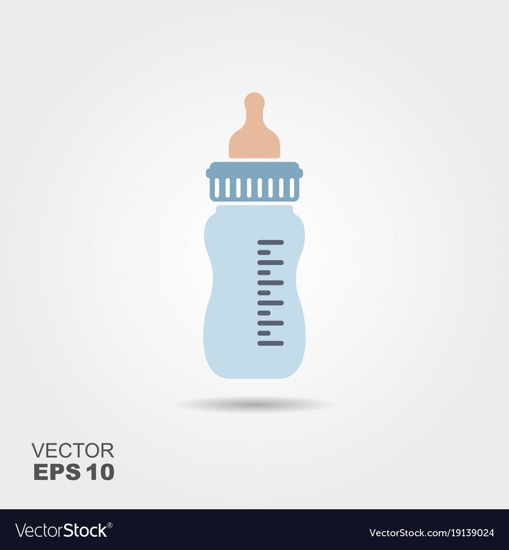 Baby bottle with teat