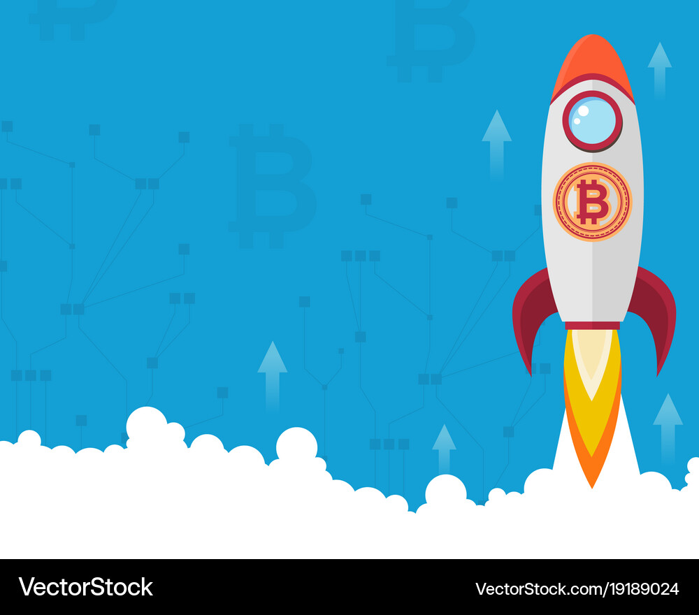 Blockchain Technology Background Royalty Free Vector Image