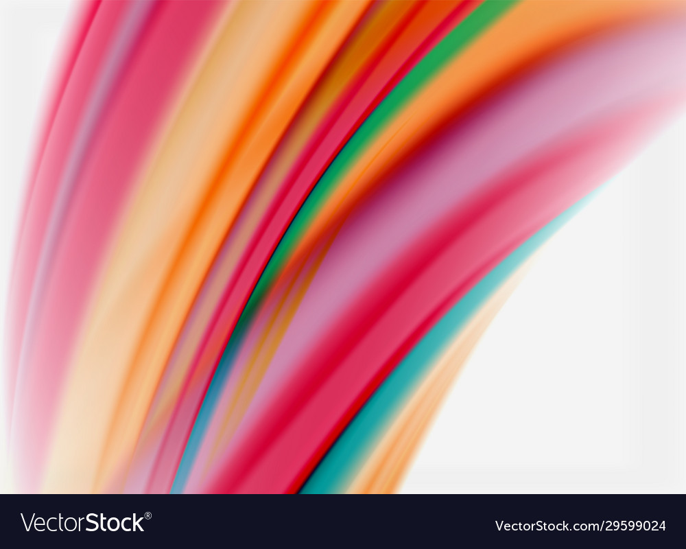 Fluid Wave Abstract Background