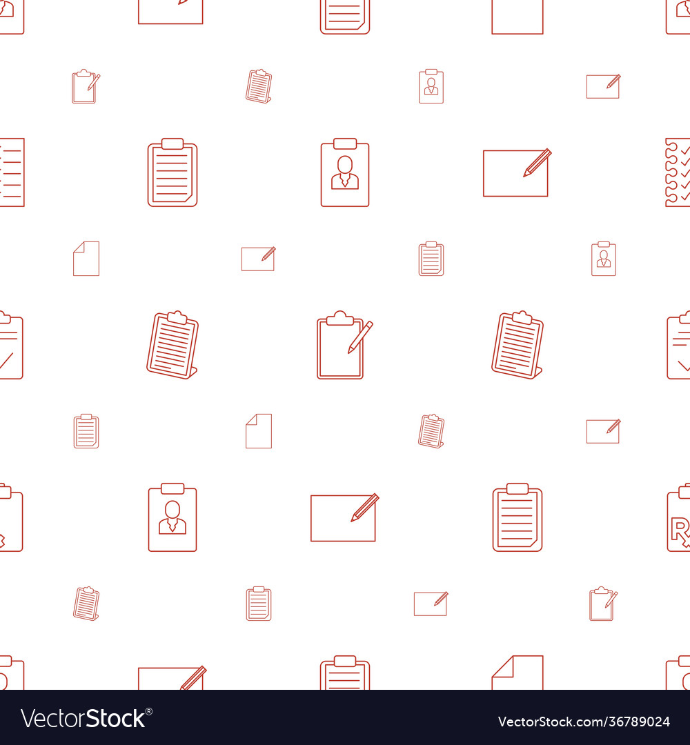 Form icons pattern seamless white background