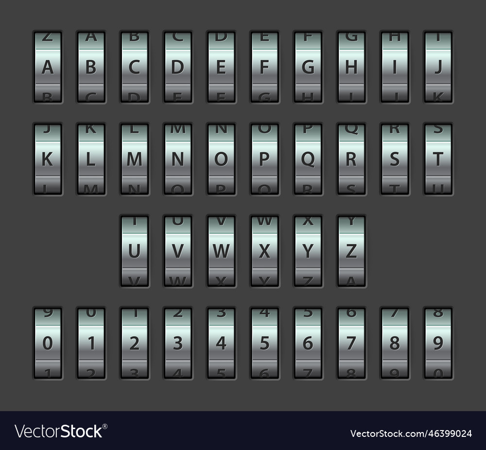 Mechanical Combination Lock Display